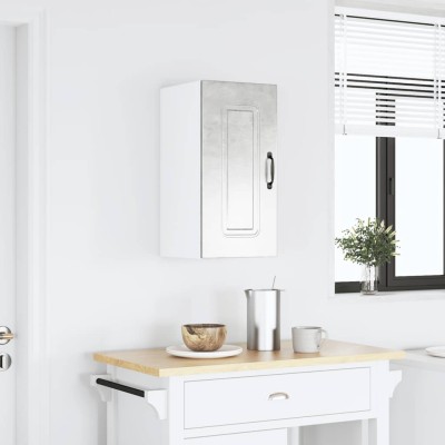 Armario de pared cocina Kalmar madera ingeniería gris hormigón