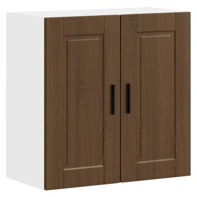 Armario de pared cocina Porto madera ingeniería roble marrón