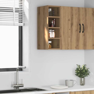 Armario colgante "Riga" roble artesanal 20x29,5x60 cm madera de ingeniería