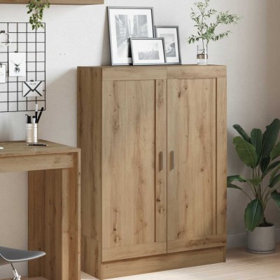Armario de madera de ingeniería roble artisan 82,5x30,5x115 cm