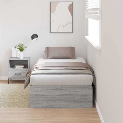 Estructura de cama Gris sonoma 190 x 90 x 31.5 cm