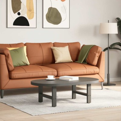 Patas para mesa de centro antracita (2 unidades, 50 x 30-31 cm, acero)