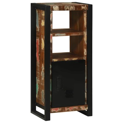 Gabinete de Baño con estante Marrón Madera maciza recuperada