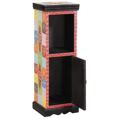 Cómoda Multicolor 30 x 30 x 90 cm Madera maciza de Mango