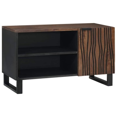 Mueble para TV Marrón 80 x 33 x 46 cm madera maciza de mango