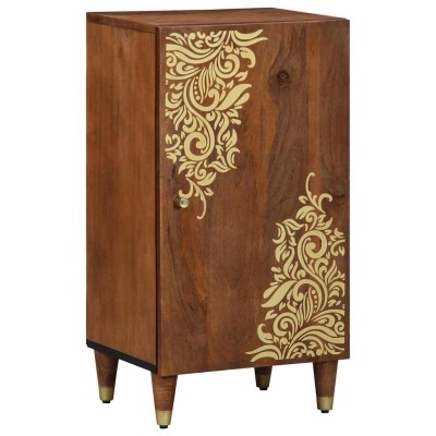 Aparador Marrón 40 x 33.5 x 75 cm Madera maciza de Mango