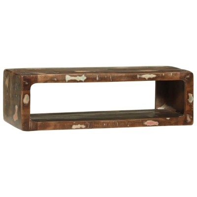 Mueble para TV con estante Multicolor Madera maciza recuperada
