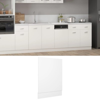 Panel para lavavajillas "Lyon" blanco 45x3x67 cm de madera de ingeniería